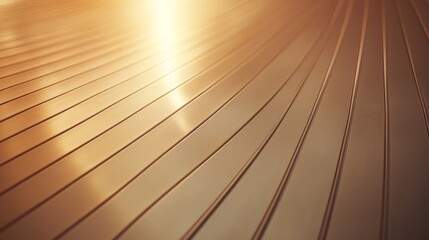 This artwork showcases bold gold and platinum curves in a high-contrast metallic pattern, enhanced by reflective highlights and textured details