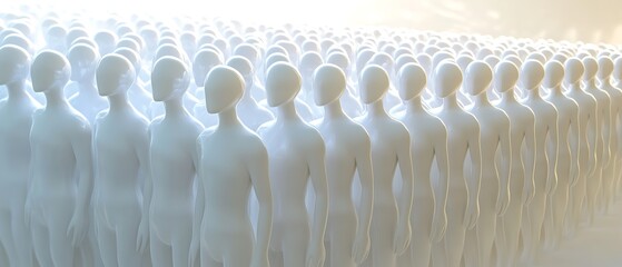 Uniformity of a crowd