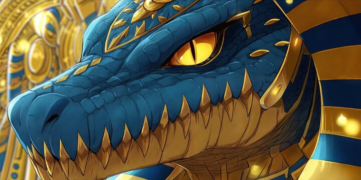 sobek anime egyptian deity 
