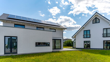 Modernes Einfamilienhaus in Deutschland