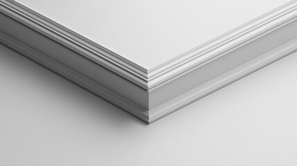 Architectural corner molding detail