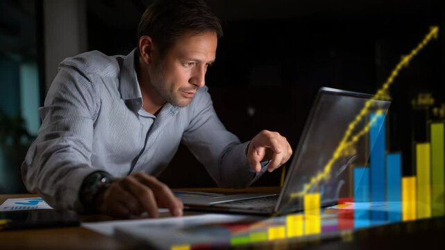 Dynamic Entrepreneur Managing Online Advertising Campaigns,Thriving Business Growth