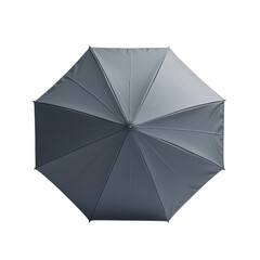 Contemporary Travel Beach Umbrella with a Sleek Fold Isolated on Transparent Background