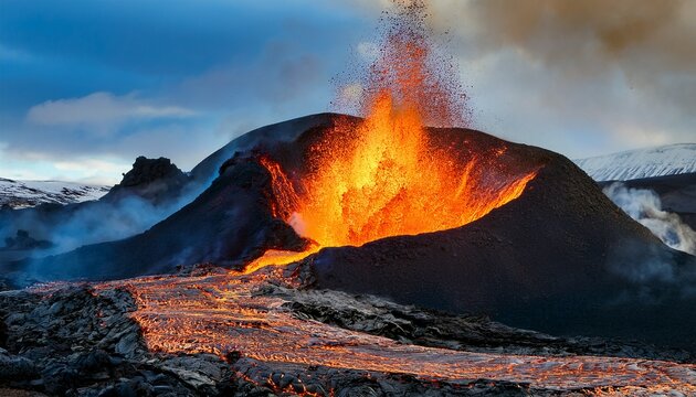 geldingadalur volcano eruption in iceland