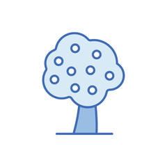 Fruit Tree Vector icon