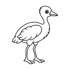 simple clam chowder line vector