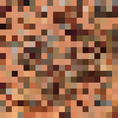 Colorful abstract mosaic background. Pixel effect. Camo and camouflage.
