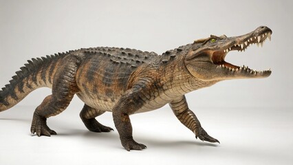 Obraz premium Deinosuchus on studio background