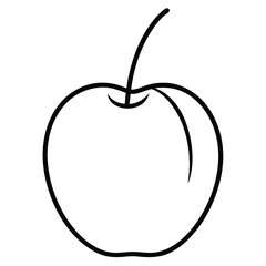 apple icon vector illustration