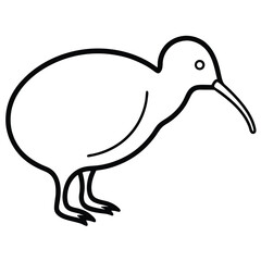 bird on a white background