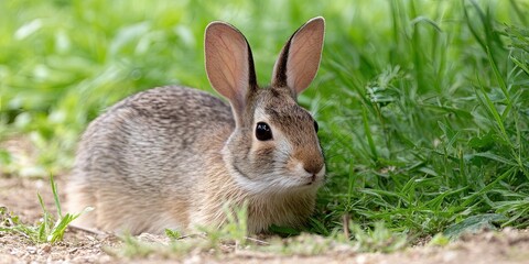 Fototapeta premium cottontail rabbit