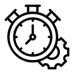 deadline line icon