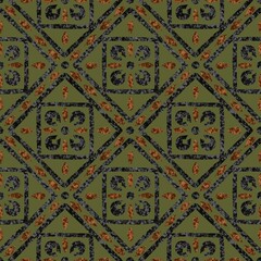 seamless pattern with flowers