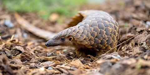 photo of pangolin 