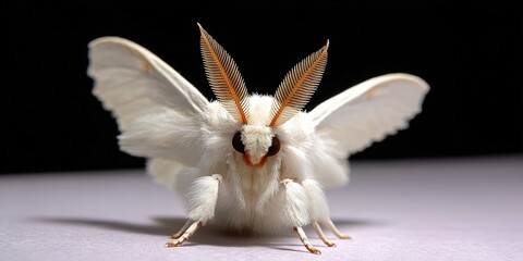 photo of venezuelan poodle moth