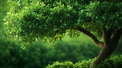 Realistic Green Tree
