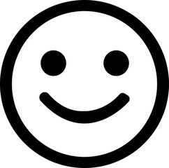 Happy and sad emoji vector icon. Face smile icon positive, negative neutral opinion vector signs symbol. Simple flat shape happy and sad emotion logotype. Vector illustration. isolated on transparent 