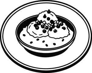 chocolate cake with cherry