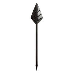 Sleek Arrow with a Modern Sophisticated Profile Isolated on Transparent Background