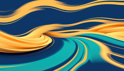abstract background with waves