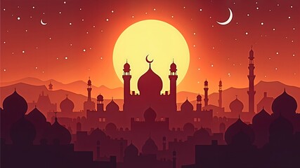 Fototapeta premium Ashura (Religious Observance) sale banner design free space in the center 