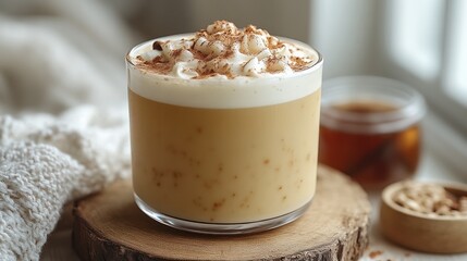 cappuccino with chocolate