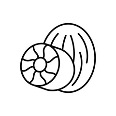 Nutmeg Vector icon