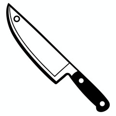 knife isolated on white