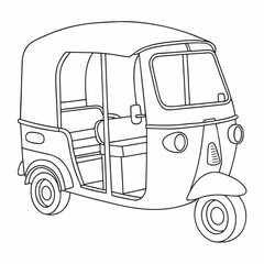 vector cartoon truck