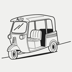 vector cartoon bus
