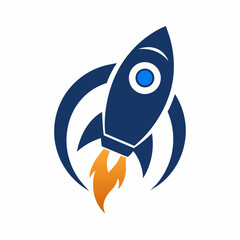 rocket vector illustration