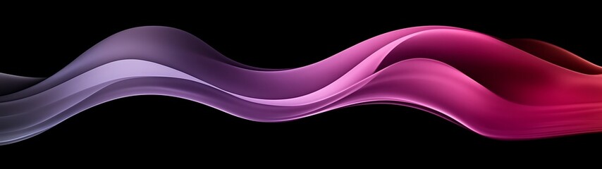 Abstract flowing vibrant colors