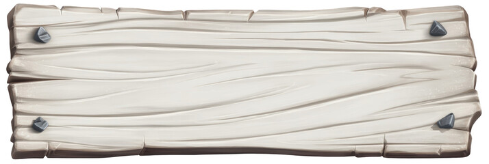 Rustic wooden sign with nails blank wood plank perfect for western themes and product mockups