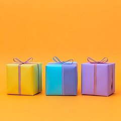 Colorful gift boxes