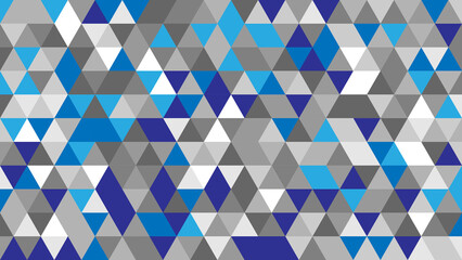Triangulos cinza azul