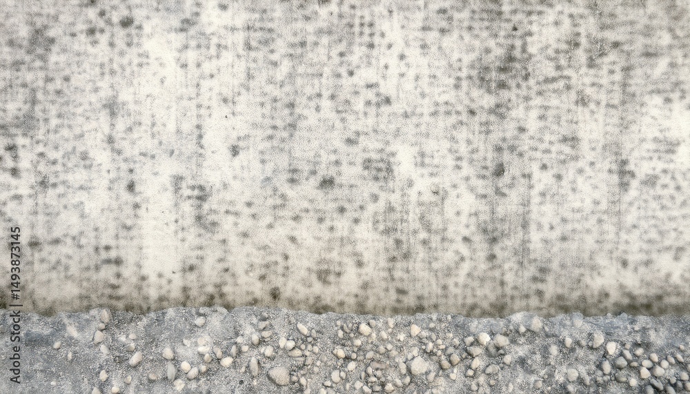 Leinwandbilder  weathered concrete texture with vertical stains and granular roughness for grunge background, web design, poster, surface pattern, or branding element in minimalist and industrial styles