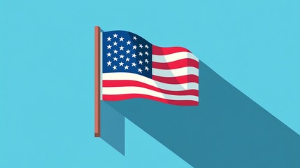 Minimalist Flag Icon 