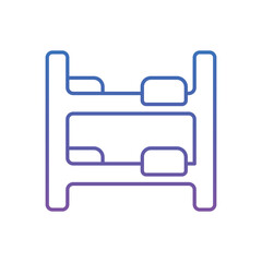 Dormitory Vector icon