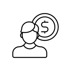 Assistantship Vector icon