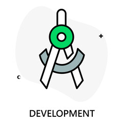 Technology and Software Development Process vector Icon design
