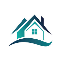 Modern Real Estate House Logo Icon Vector