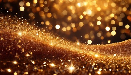 Fototapeta premium abstract golden twinkle background