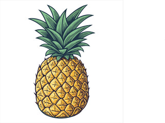 Pineapple Vector
