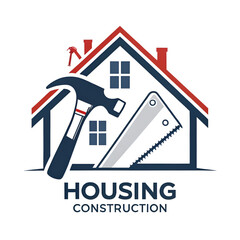 Housing construction Logo design 