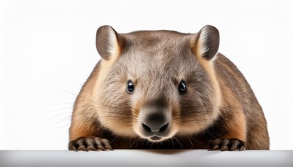 Fototapeta premium wombat isolated on transparent background