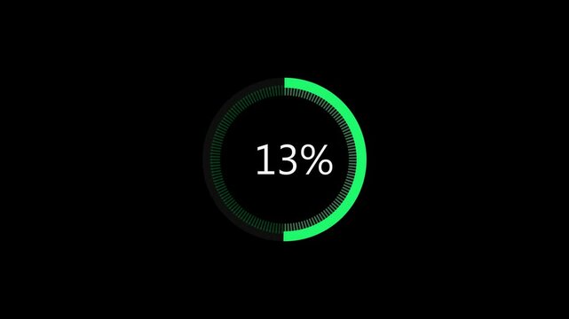 25 seconds countdown timer animation, 0-25 counting up seconds neon number Countdown animation from 25 to 0 second. Neon