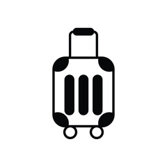 Luggage Vector icon