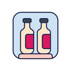 Minibar Vector icon
