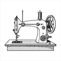 sewing machine Vector