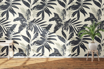 vintage wallpaper with flowers